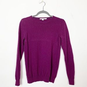 Boden Sweaters - Boden 100% Cashmere Crewneck Sweater Purple 8 Boden Sweaters - Boden 100% Cashmere Crewneck Sweater Purple 8